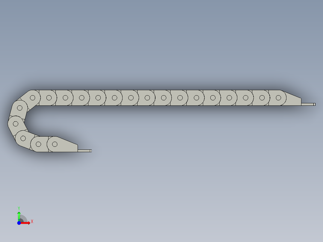 电缆架 SZ08F-30-028-20前视图