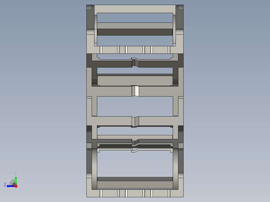 电缆架 SZ08F-30-028-20右视图