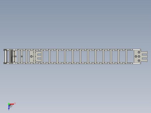 电缆架 SZ08F-30-028-20俯视缩略图