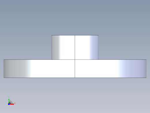 CPVC管件23-Sch80_Flange One-Piece_SOC_9851-005_0.5in前视缩略图