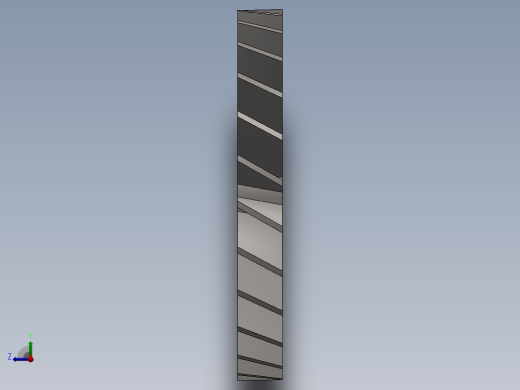 涡轮 叶片 涡扇 (35)右视缩略图