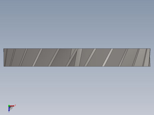 涡轮 叶片 涡扇 (35)俯视缩略图