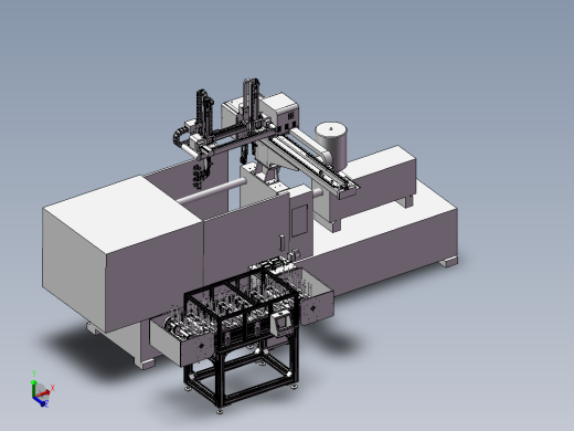 机械手 取出 折叠 码垛