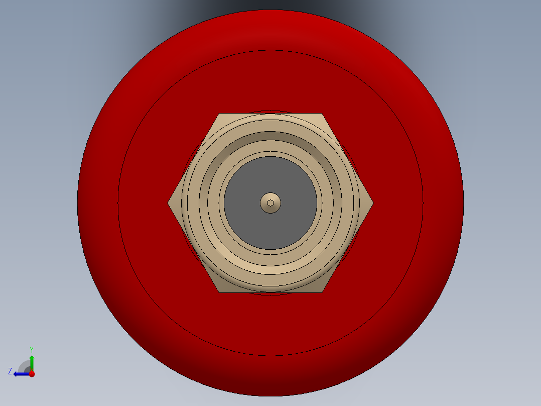 SMA接口35右视图