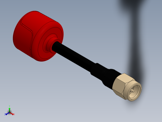 SMA接口35正等轴测缩略图