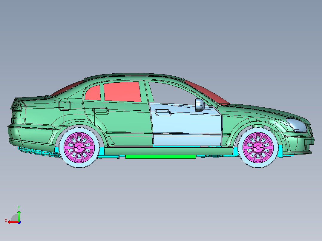 汽车2 (16)后视图