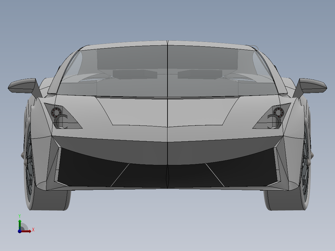 汽车车身 (34)前视图
