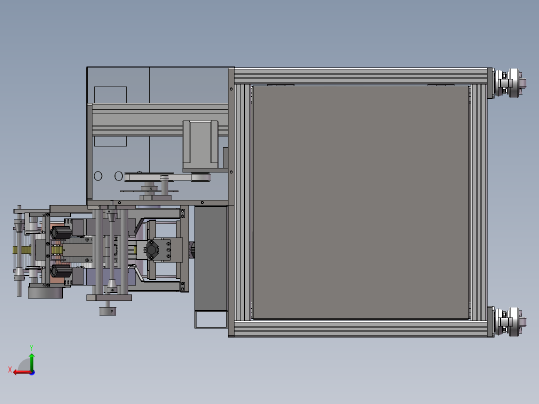 电容剪脚折弯（sw18可编辑+工程图+bom）后视图