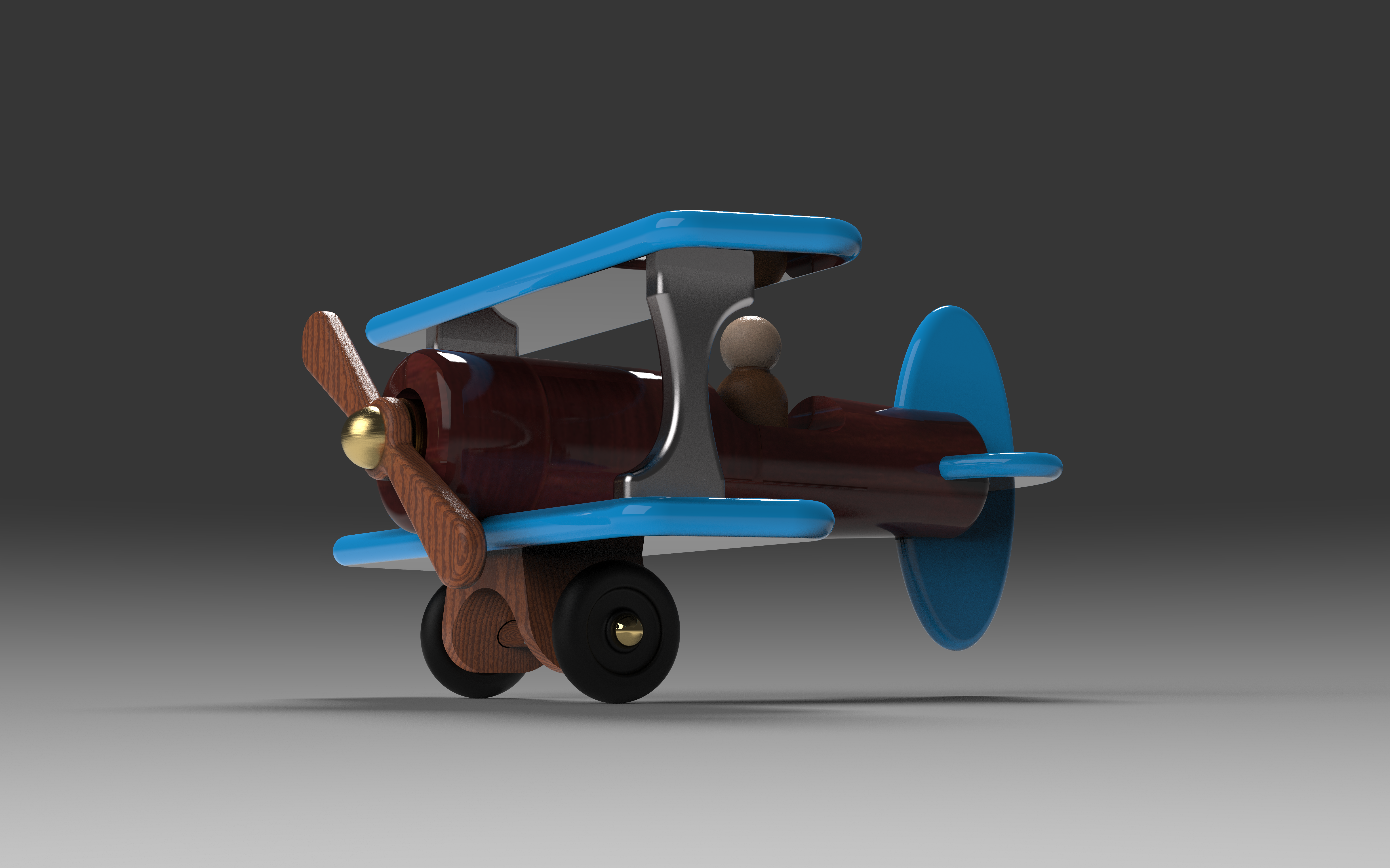 木制玩具飞机