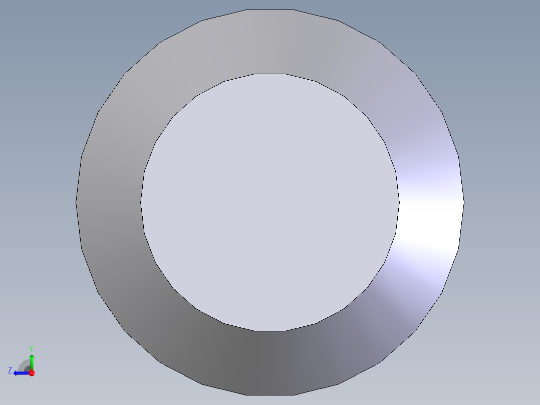 内六角平端紧定螺钉  M6×801右视图