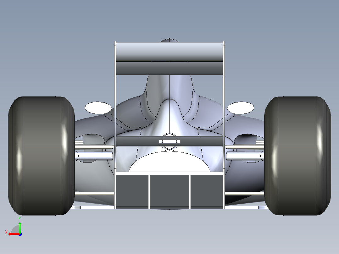 汽车尾翼(38)后视图
