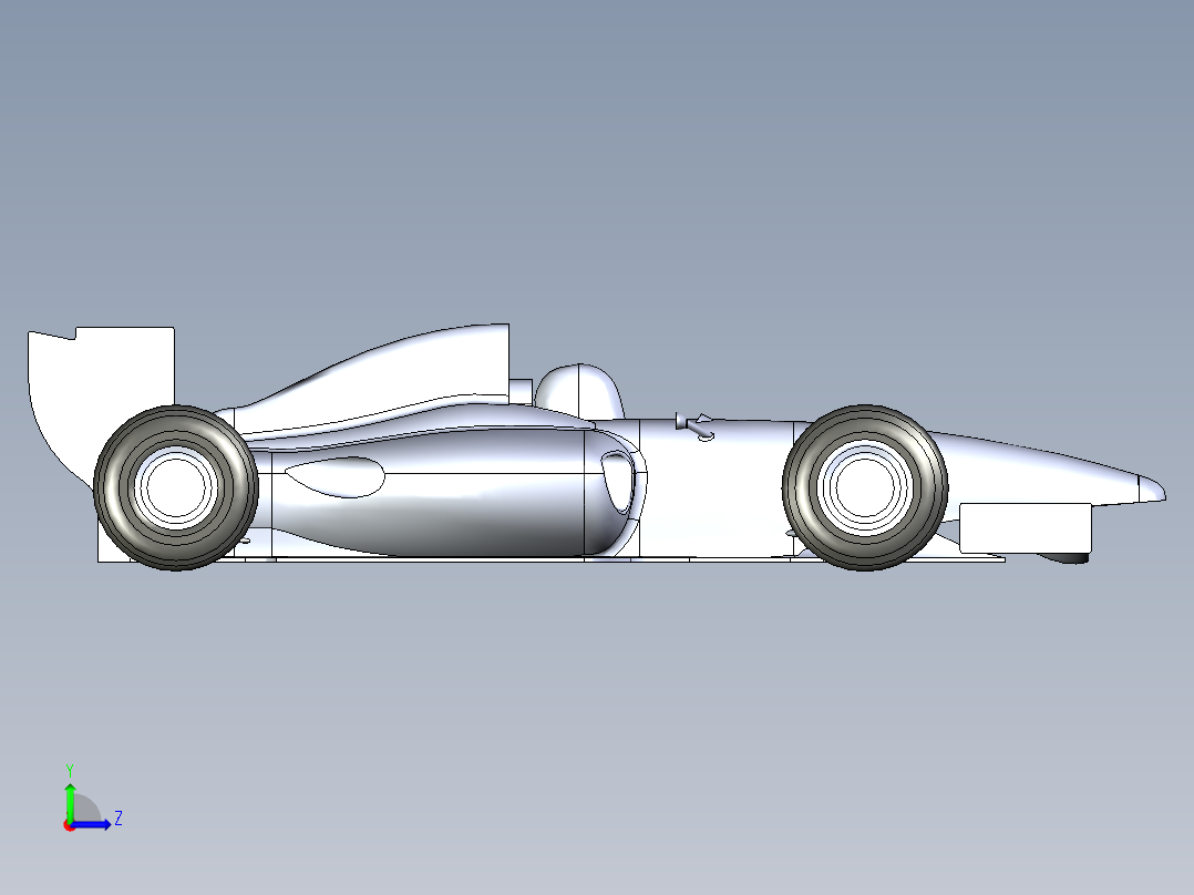 汽车尾翼(38)左视图