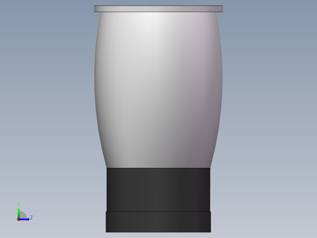 泵、水泵、KT-400高真空油扩散泵(沈阳真龙)左视图