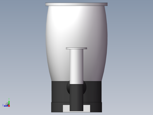 泵、水泵、KT-400高真空油扩散泵(沈阳真龙)右视缩略图