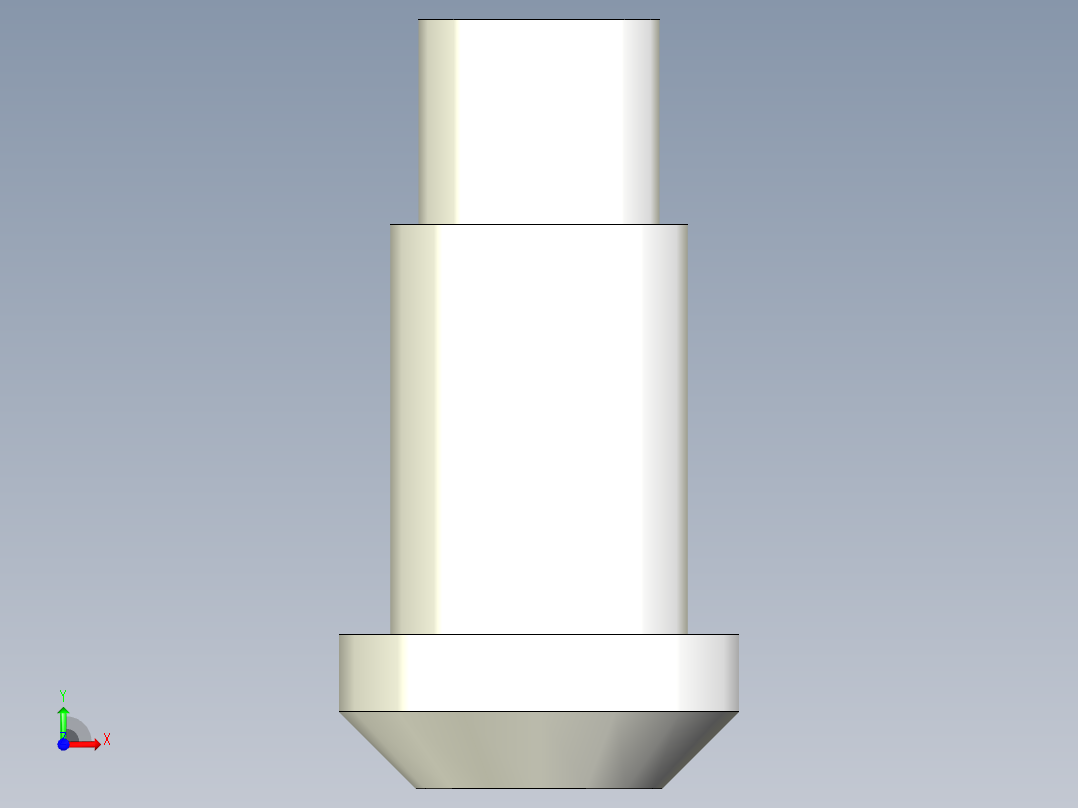 3mm LED 灯座前视图