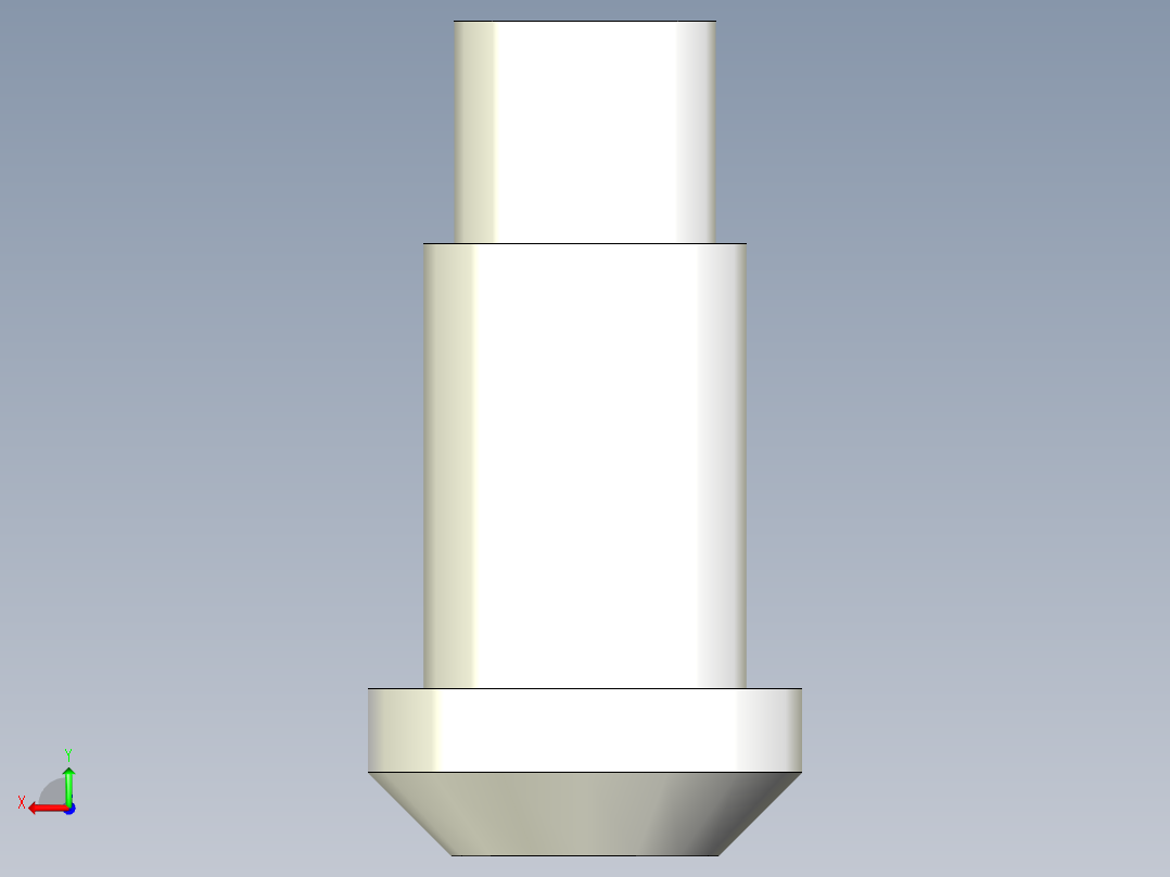 3mm LED 灯座后视图