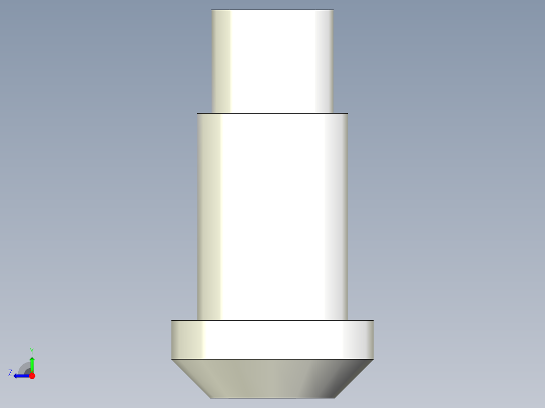 3mm LED 灯座右视图