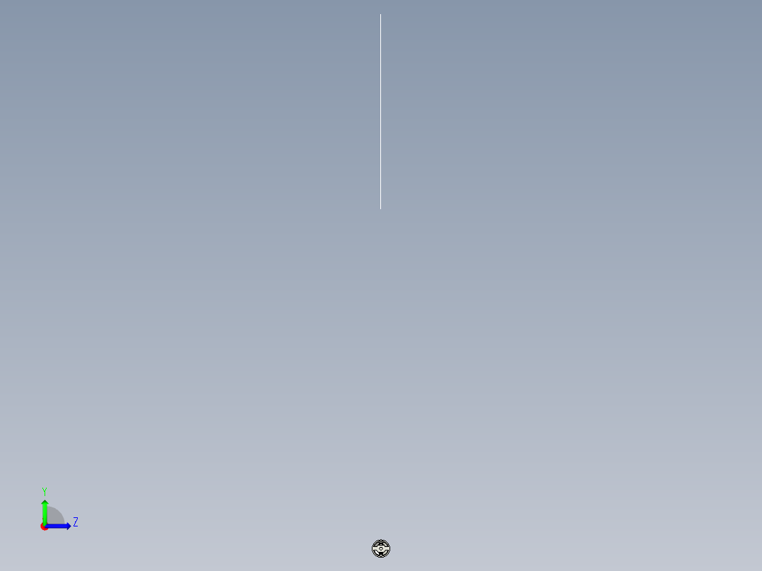 建筑支撑架左视图