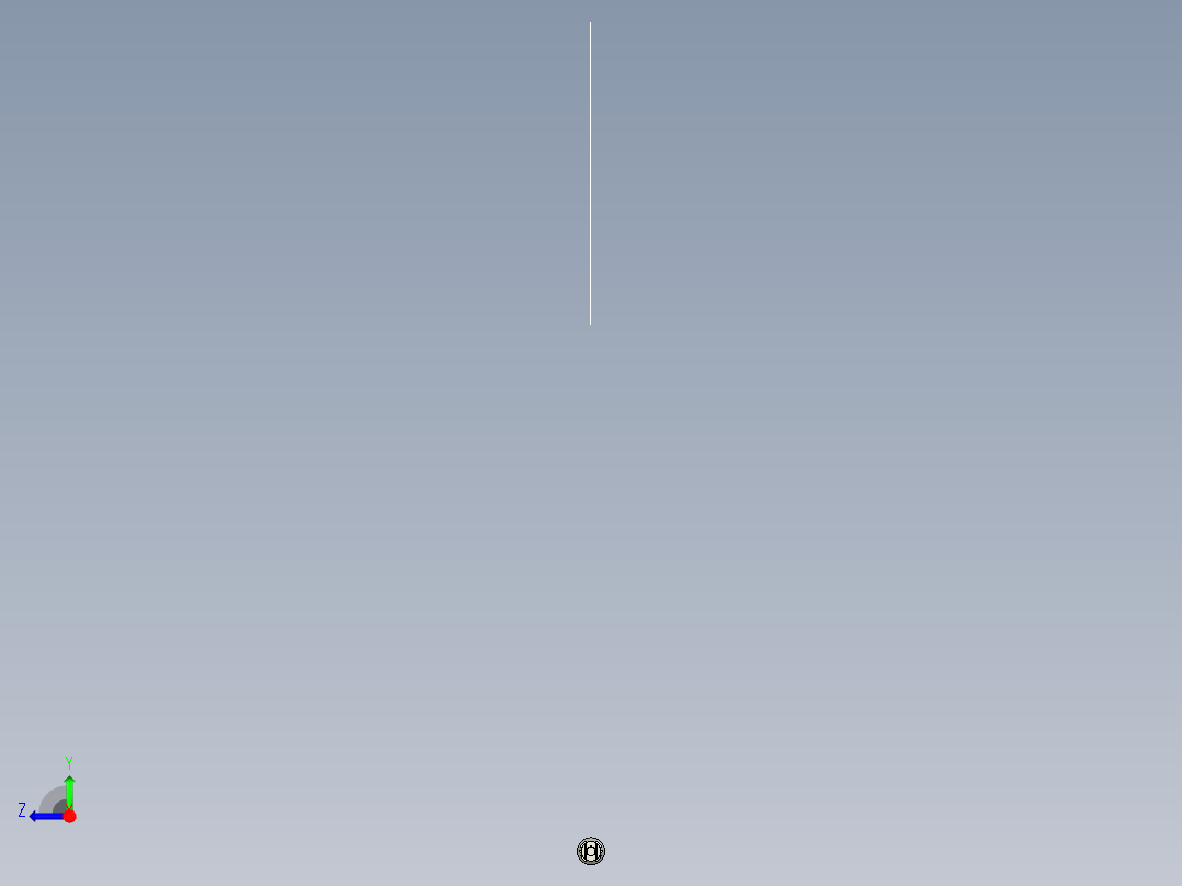 建筑支撑架右视图