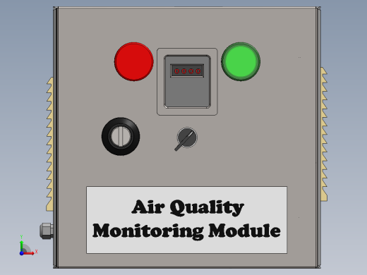 电气控制柜electrical-control-panel-6 1 SW前视缩略图
