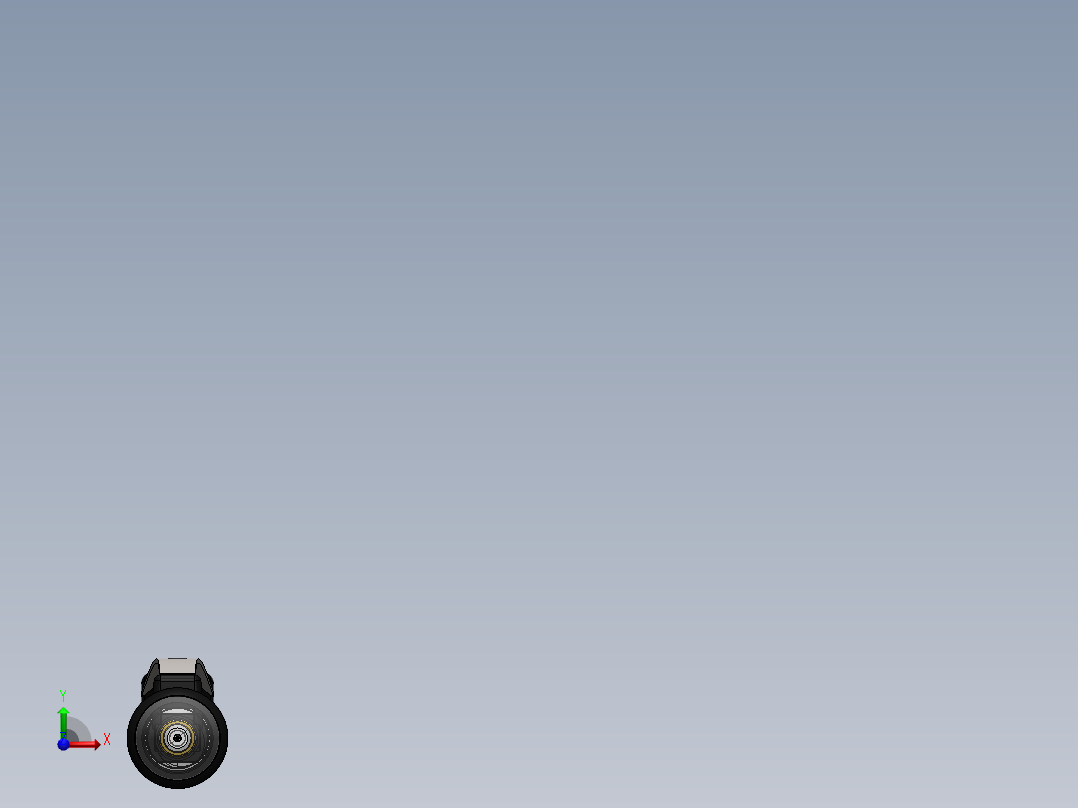 自动铅笔详细结构前视图