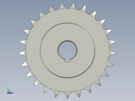 08B25Z链轮左视缩略图