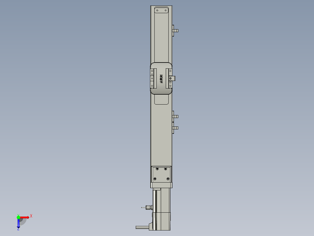 TGS5-BC-100W伺服电机-2俯视图
