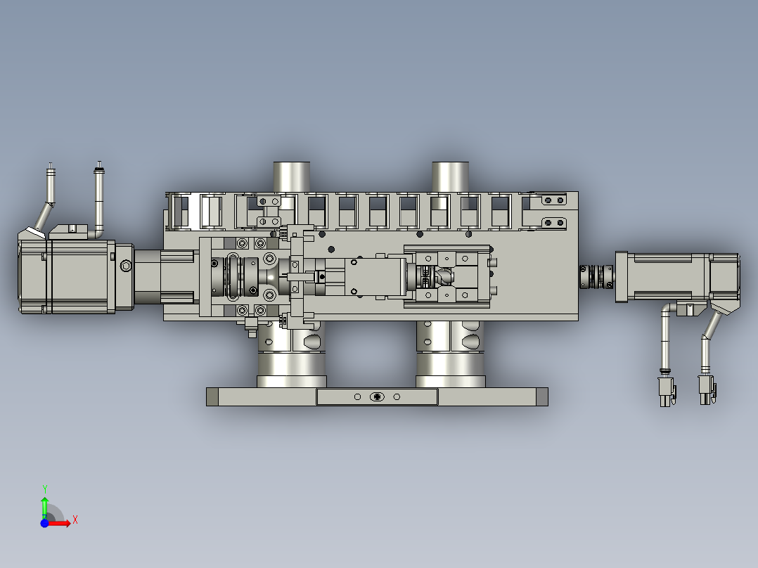 旋转加紧前视图
