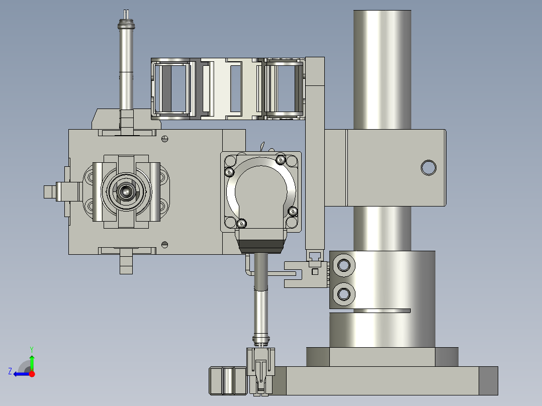 旋转加紧右视图