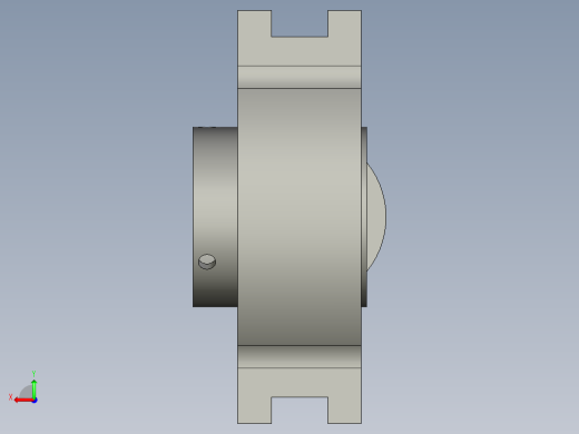 调心球面轴承UCT209后视缩略图