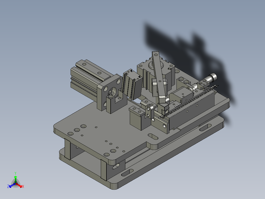插BE正等轴测图