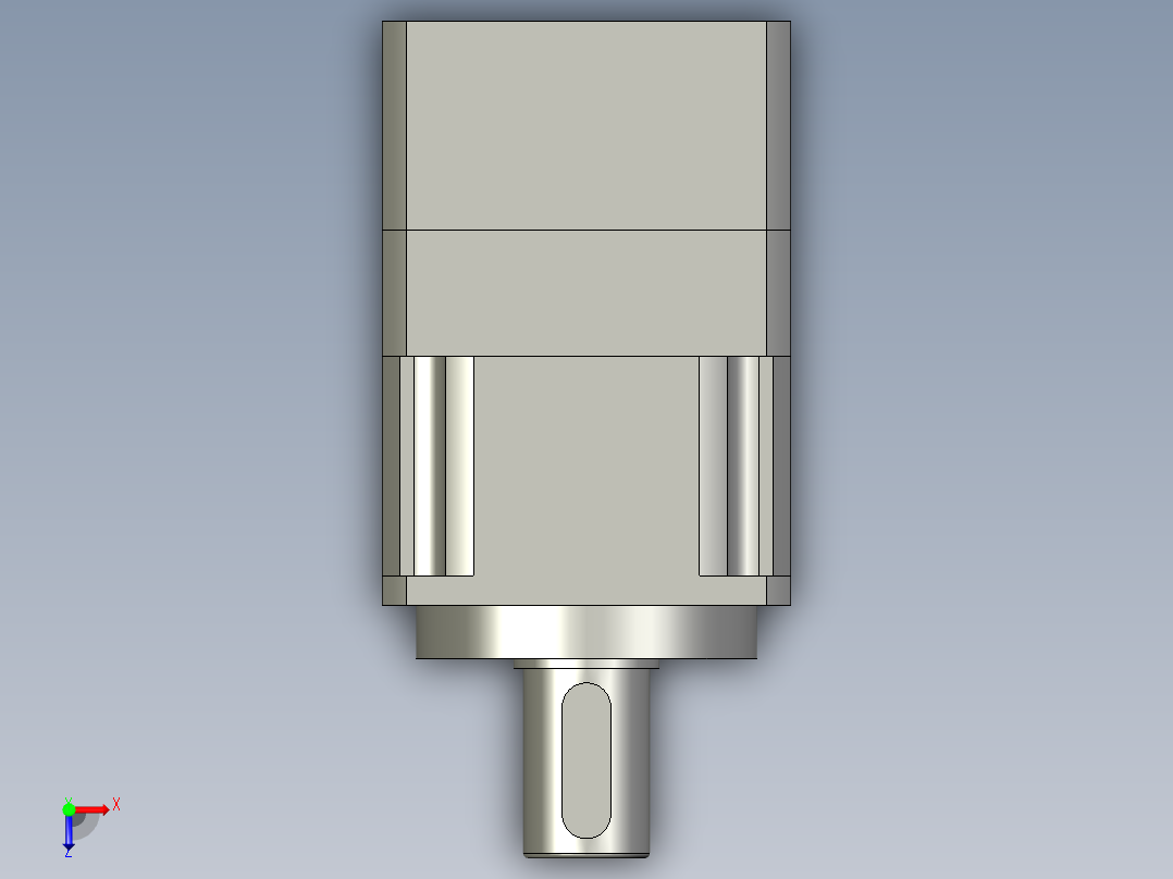 BAB042-5-L1-P2(100W)外形图(8-26-30-46-M4)(3)-002俯视图