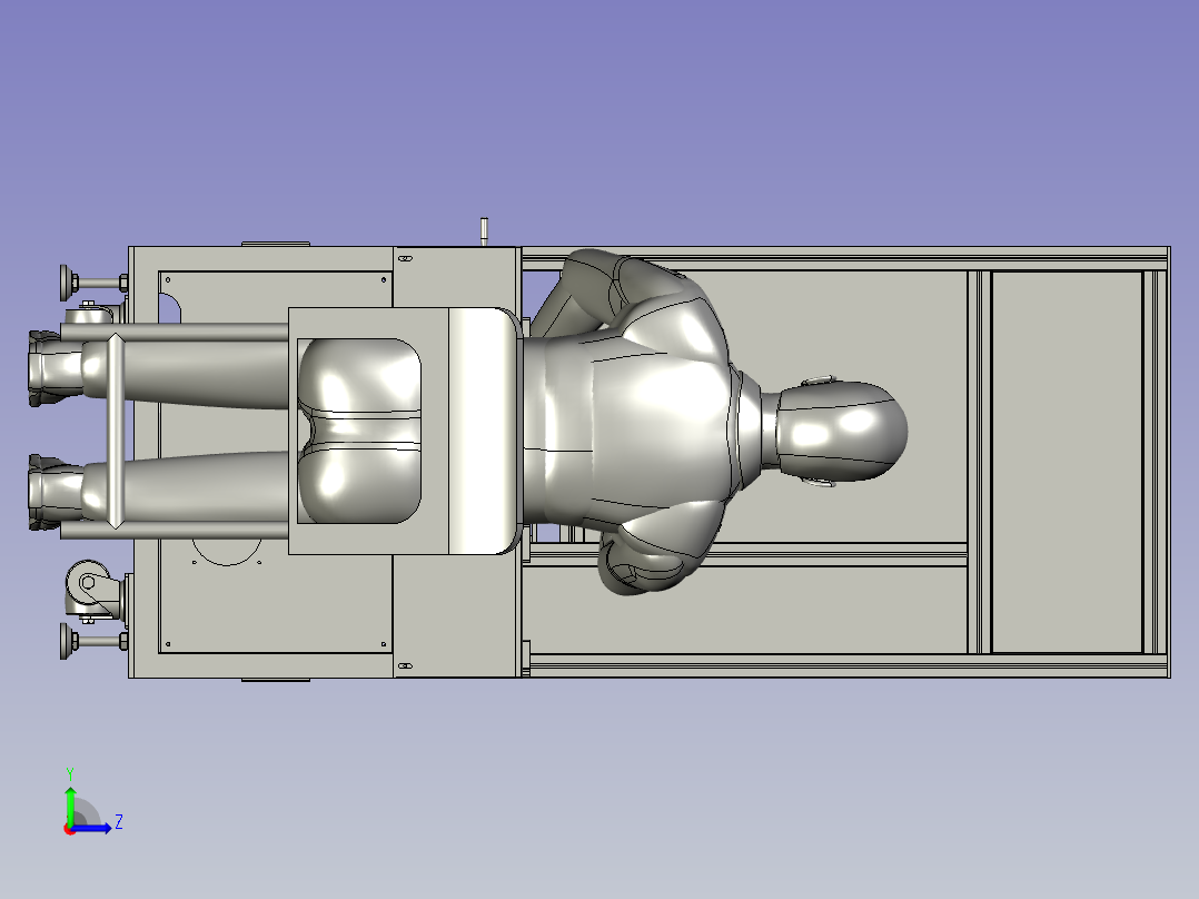 PSA保压模组左视图