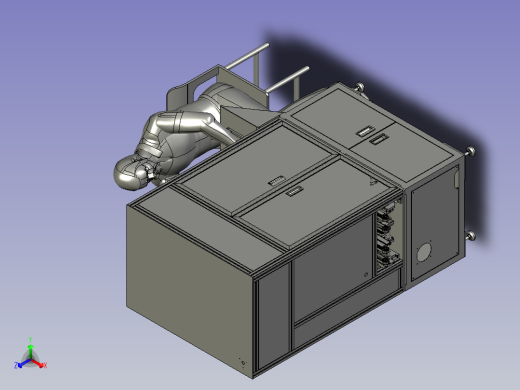 PSA保压模组正等轴测缩略图