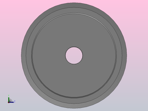 标准型梯形齿同步带轮L型_SLHC-30-150-dc16-A左视缩略图