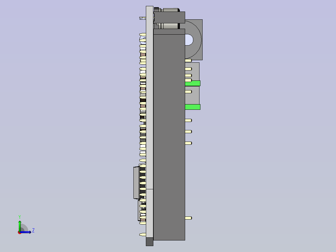 MAXDuino32H &amp; F系列左视图