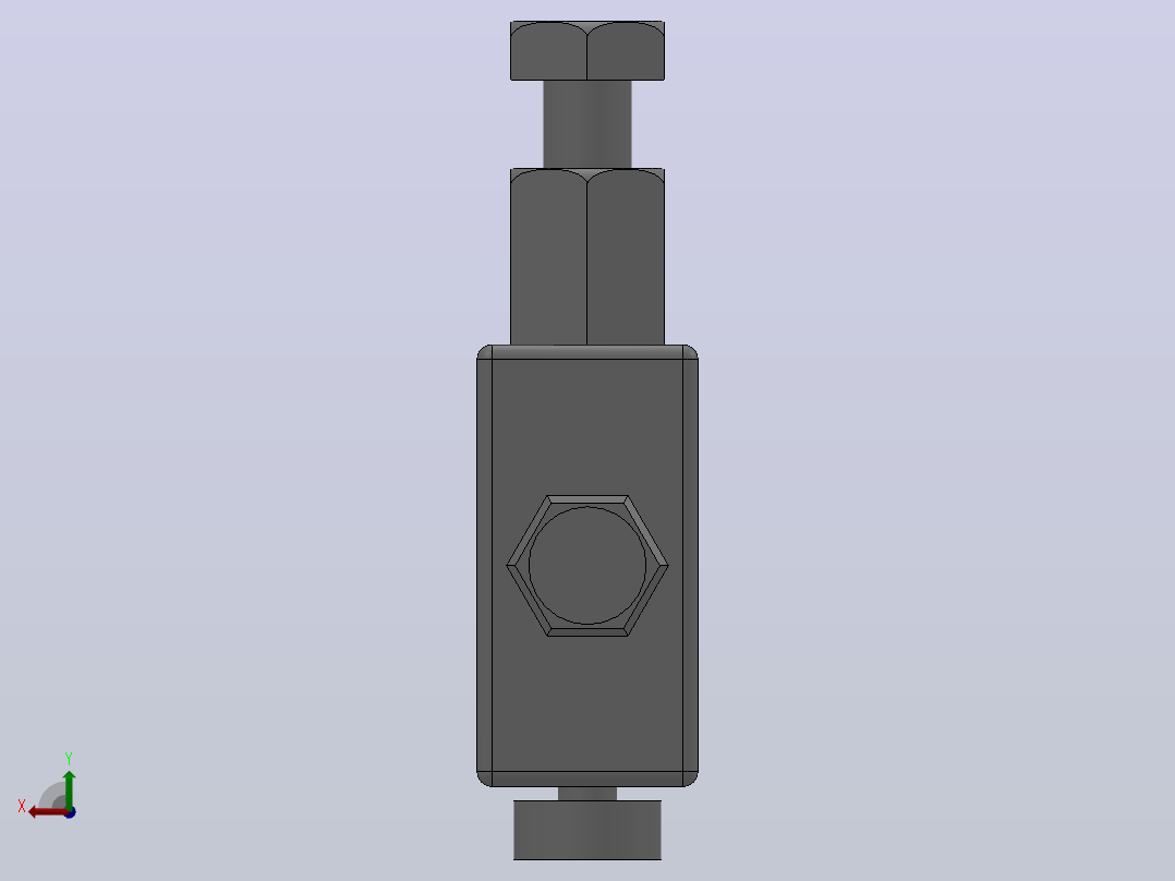 TK型可调抵抗式比例分配器[TK-10-8]主视图