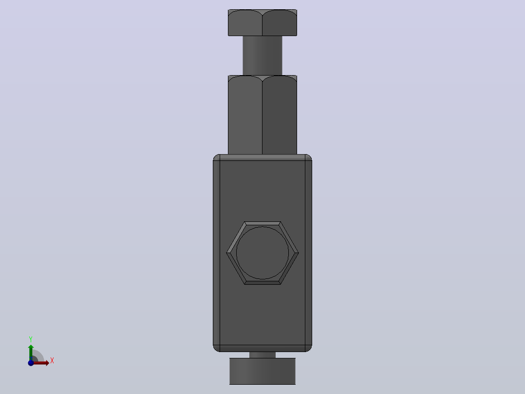 TK型可调抵抗式比例分配器[TK-10-8]前视图