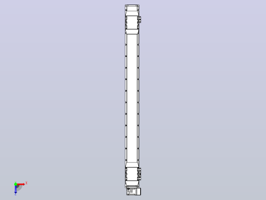 皮带直线轴双滑块型TPA-GCBS-120-P70-L550-RU-M20-N3俯视缩略图