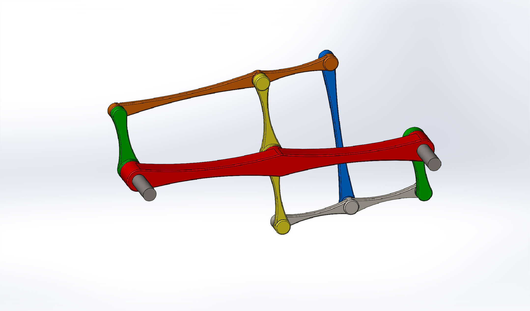 恒速无齿轮传动机构3D图纸 Solidworks设计