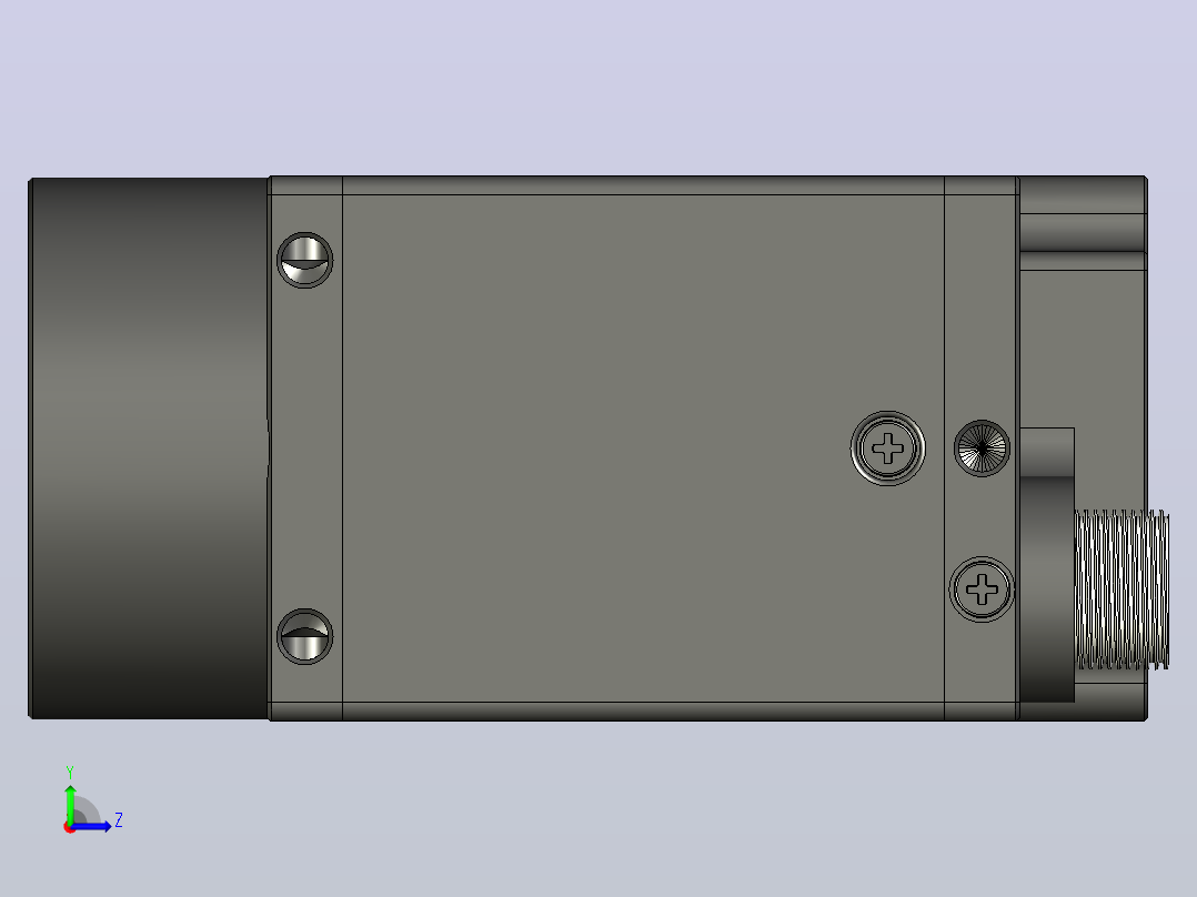 GED-T-CL-V300  GigE工业相机左视图