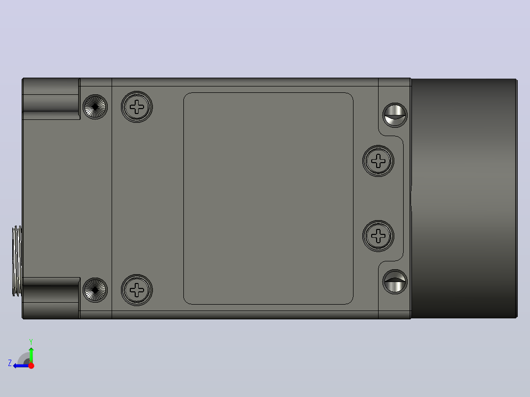 GED-T-CL-V300  GigE工业相机右视图