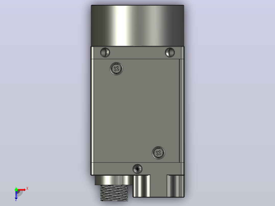 GED-T-CL-V300  GigE工业相机俯视图