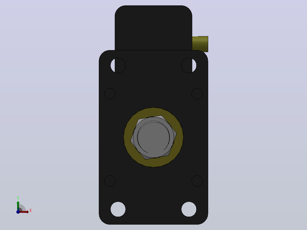 MPT-3T系列标准型[MPT-63-150-20-3T-M2-S1-0°]前视图