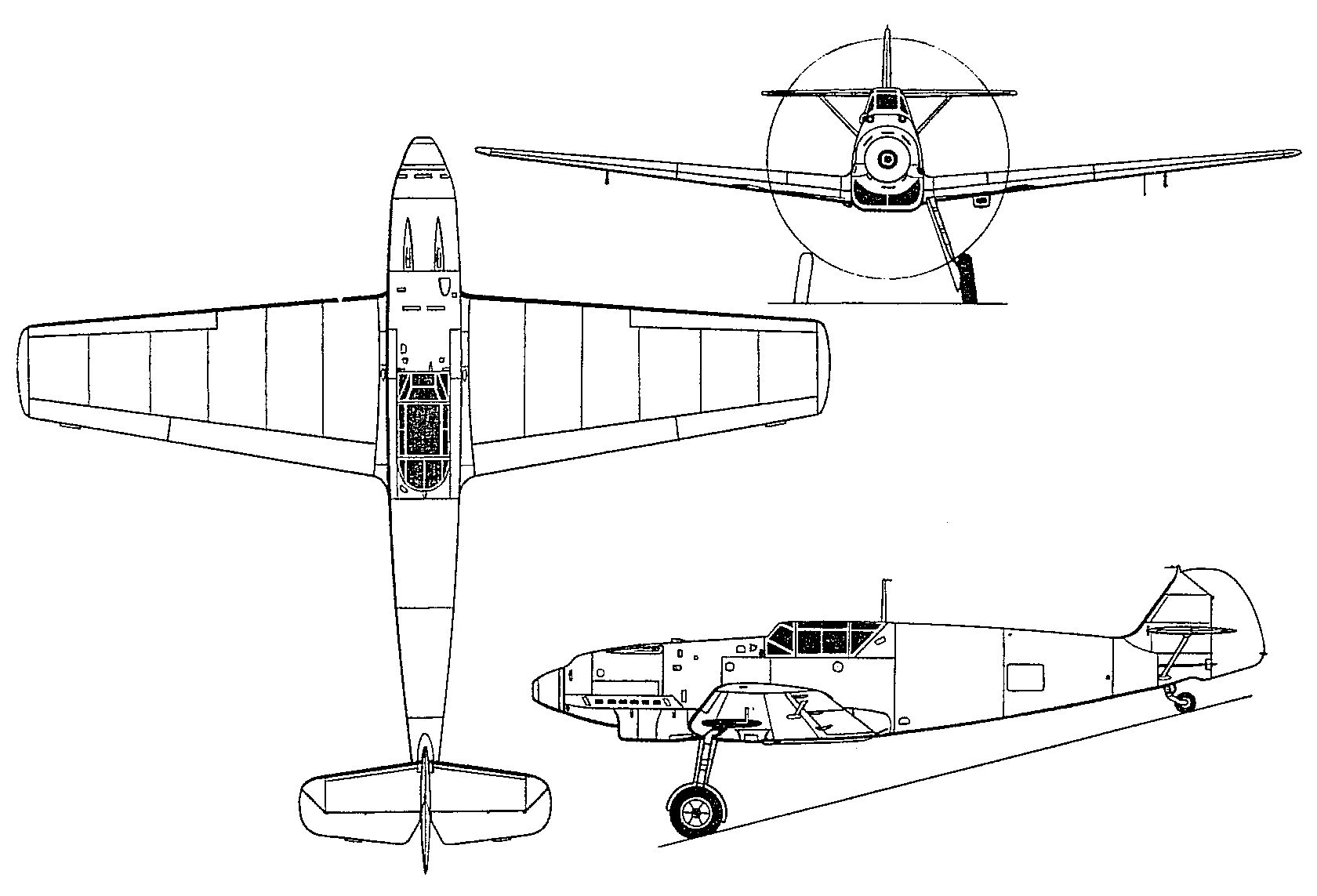 ME 109 二战飞机
