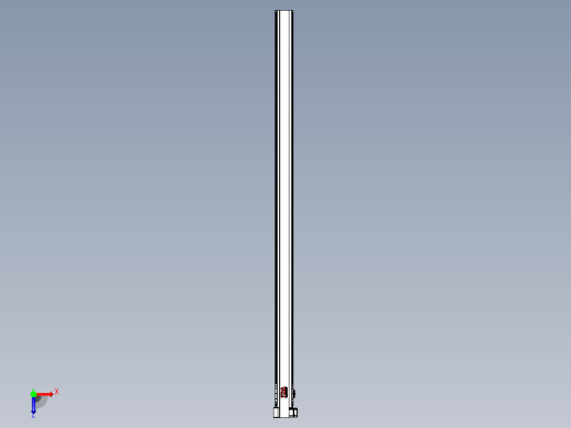 皮带直线轴半封闭可选导轨TPA-HNB-120D-110-L2400-LP-C-P40-N3俯视缩略图
