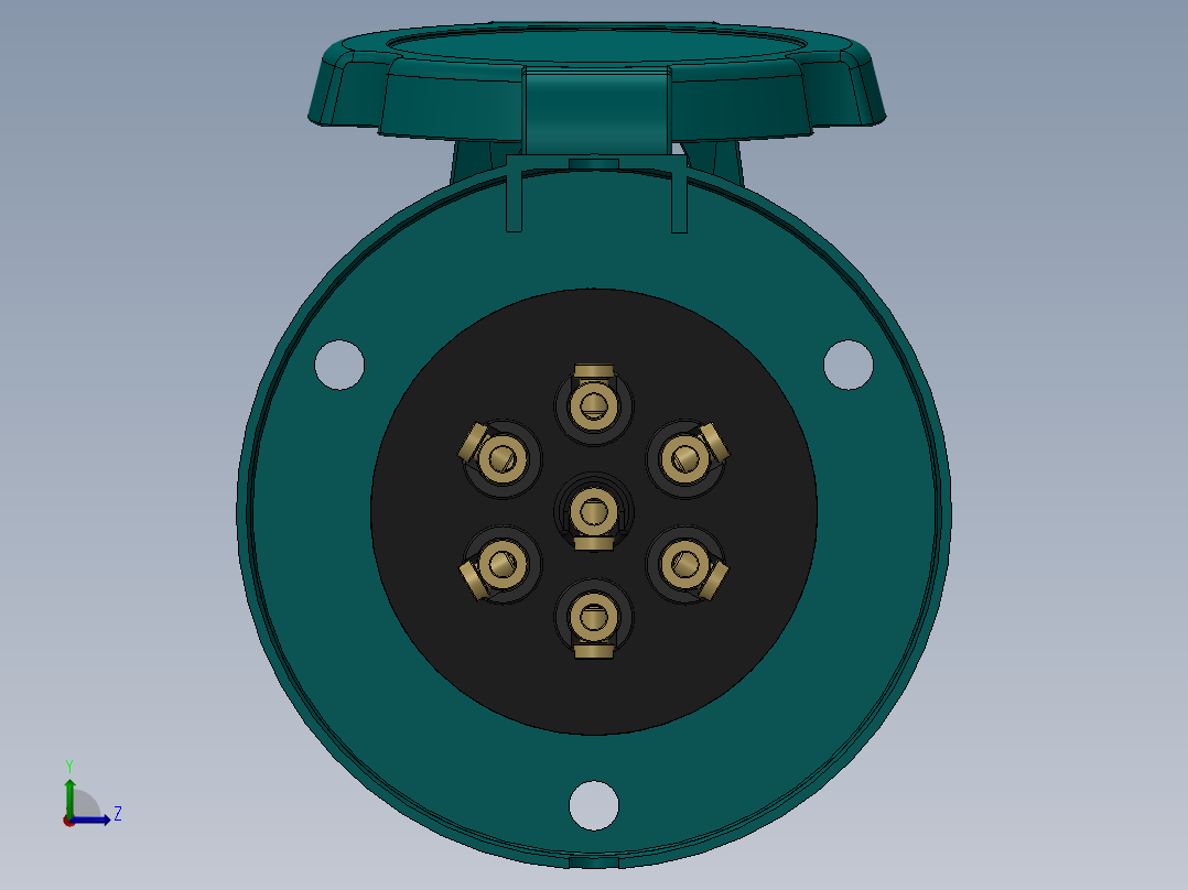 拖车、挂车插头（SW2015左视图