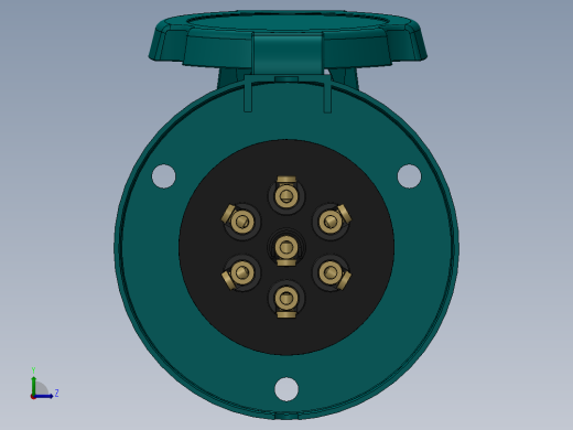 拖车、挂车插头（SW2015左视缩略图