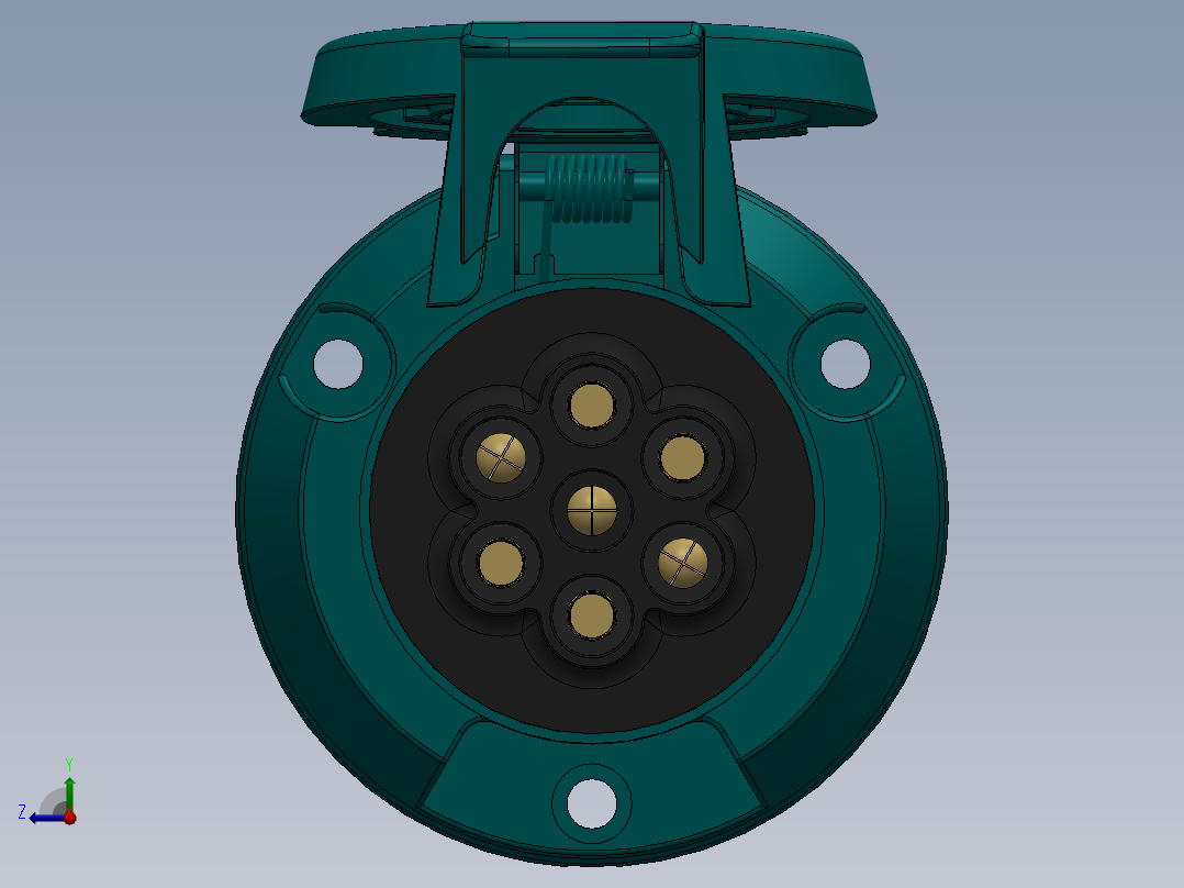 拖车、挂车插头（SW2015右视图