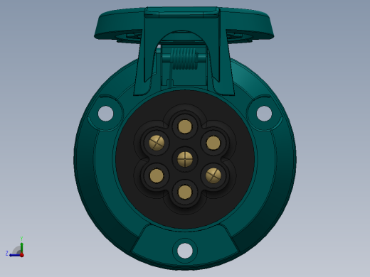 拖车、挂车插头（SW2015右视缩略图